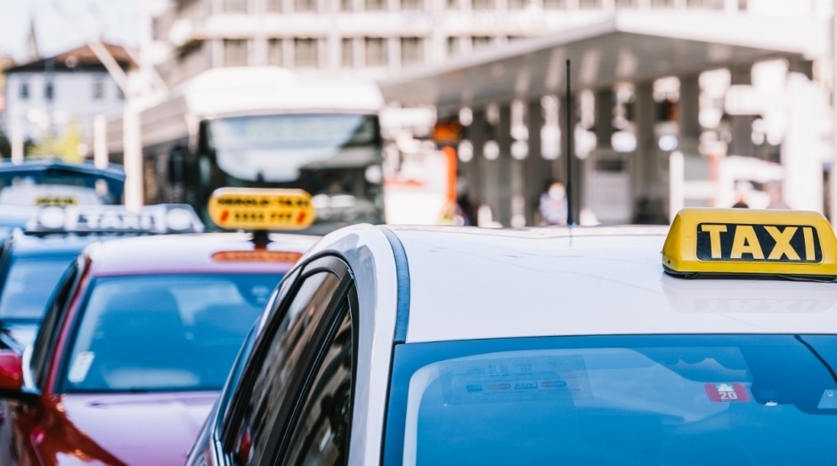 Taxis am Bahnhof St.Gallen